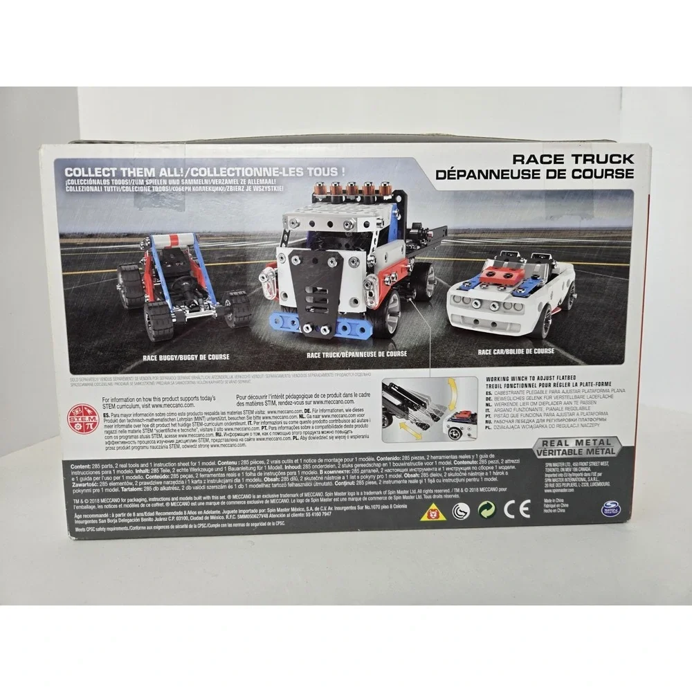 Meccano Robotics Race Truck Spin Master NEW